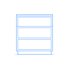 Furniture Nightstands Lana Nightstand Sketch Style Svg Vector, Free Vectors File